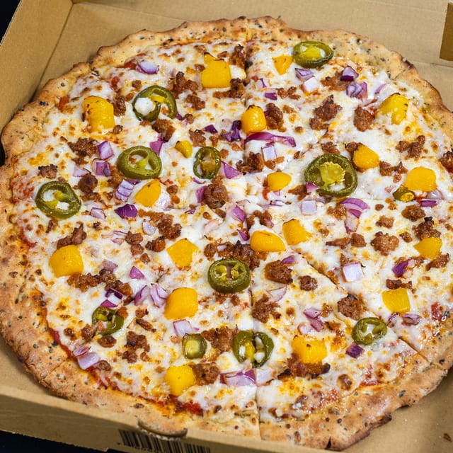 Georgia Peach Pizza.