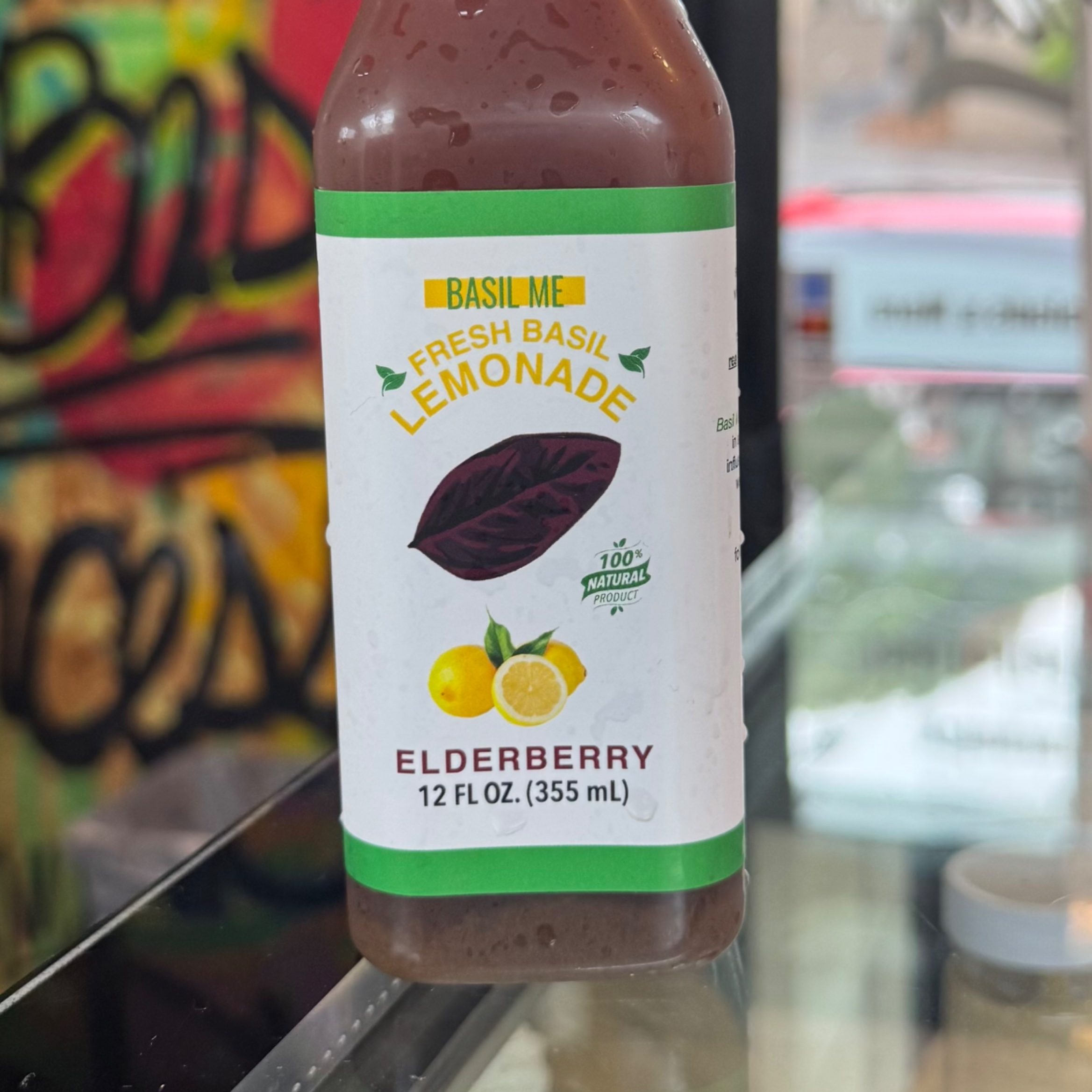 Elderberry Basil Me Lemonade.